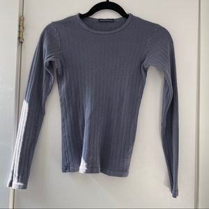 Brandy Melville Leah Navy Top